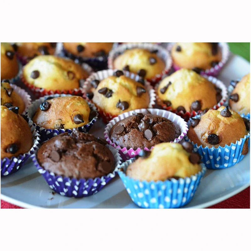 Papierové formičky na muffiny 100ks - 11 cm
