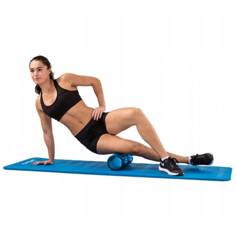 Valec na cvičenie - Joga roller fialový 30cm