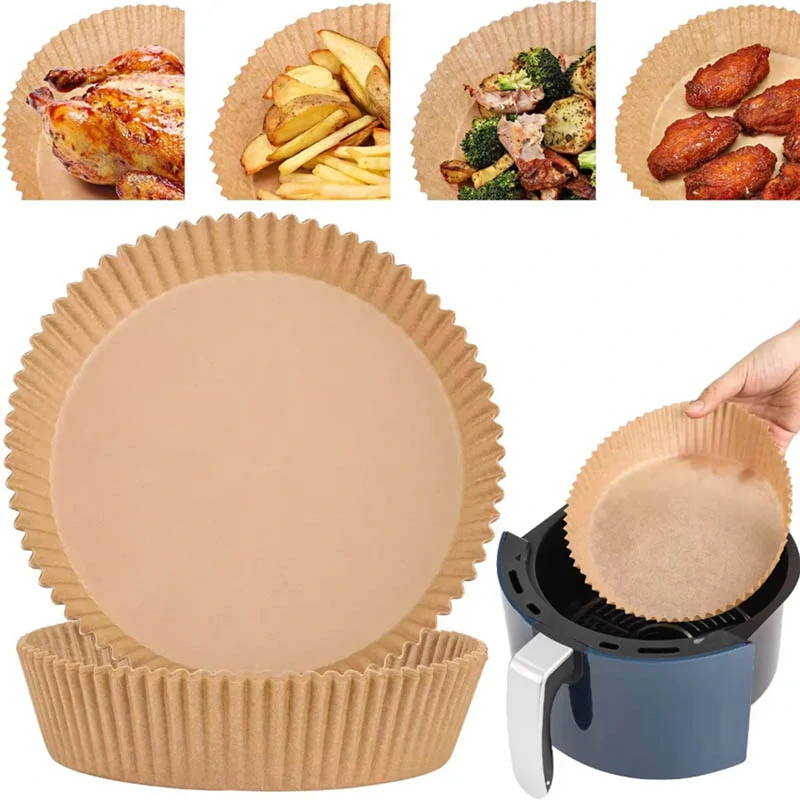 Jednorazové papierové vložky do vzduchovej fritézy 16cm x 4,5cm - 50ks