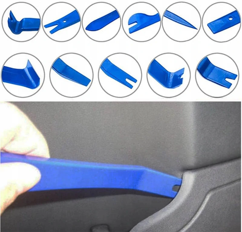 Sada na demontáž plastových dielov v automobile 11-dielna
