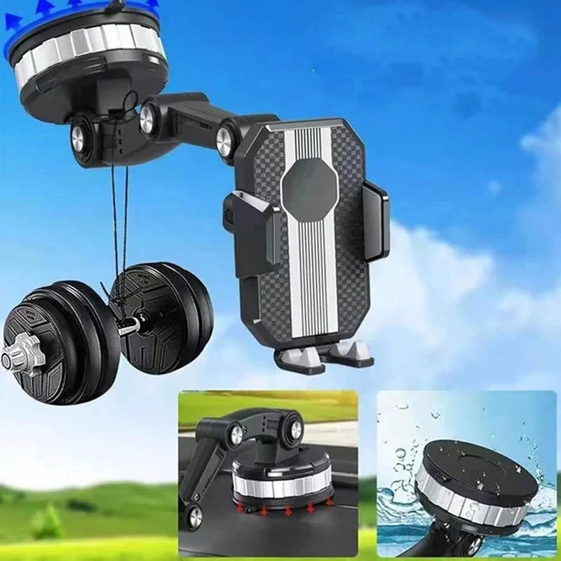 Držiak na telefón do auta s extra silnou prísavkou a 360° rotáciou