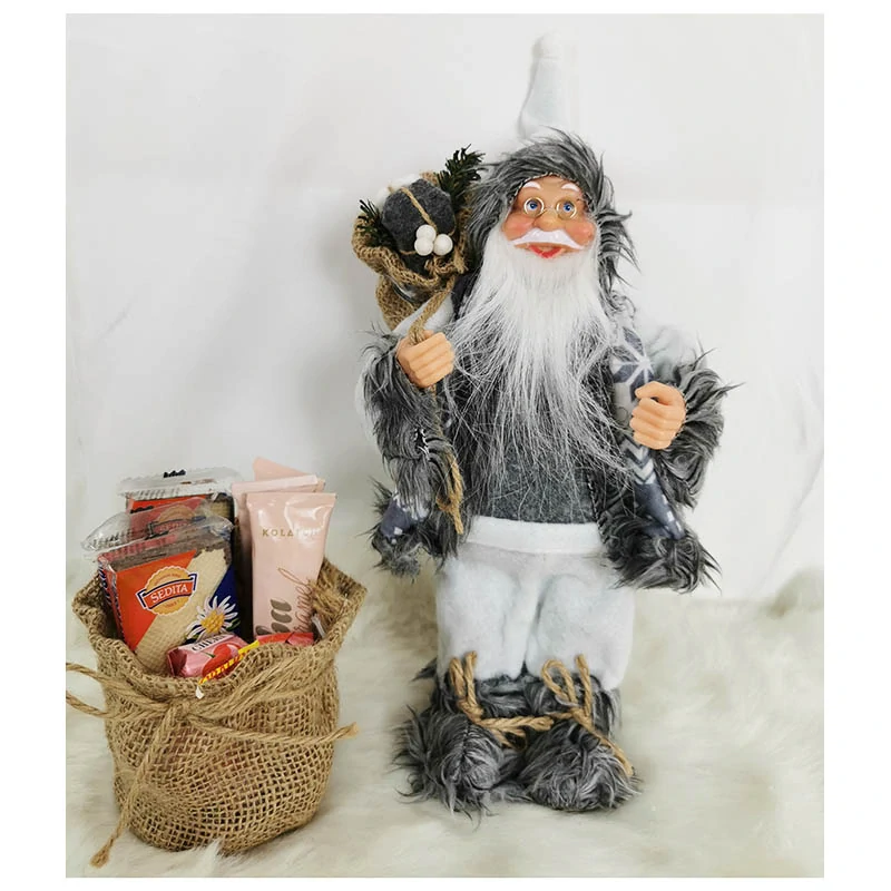 Vianočný Mikuláš / Santa Claus s vrecúškom