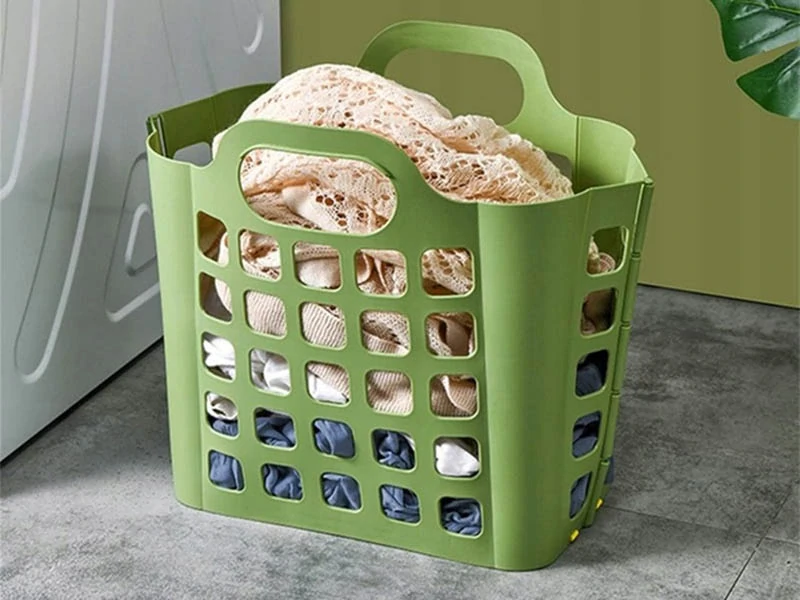 Veľký plastový skladací košík 15L