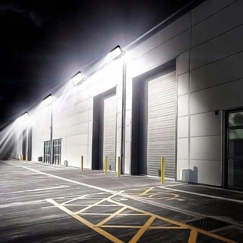 Vonkajší reflektor LED s detektorom pohybu 100W