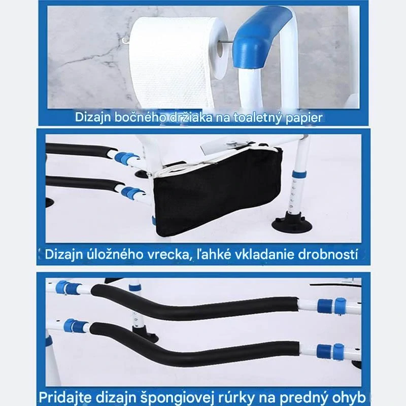 Bezpečnostné madlo k WC