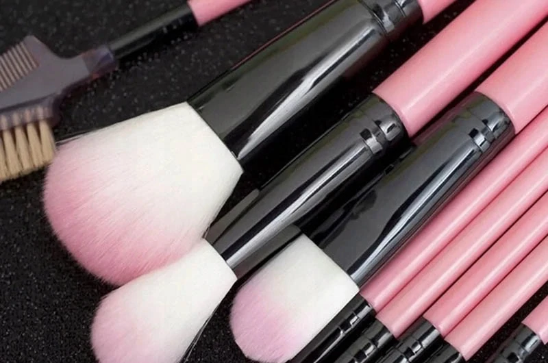 Kozmetické štetce na make up 12ks s puzdrom