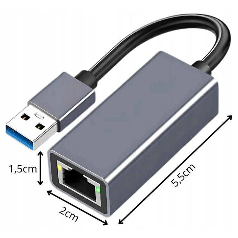 Sieťová karta LAN / adaptér USB na RJ45 100Mbps