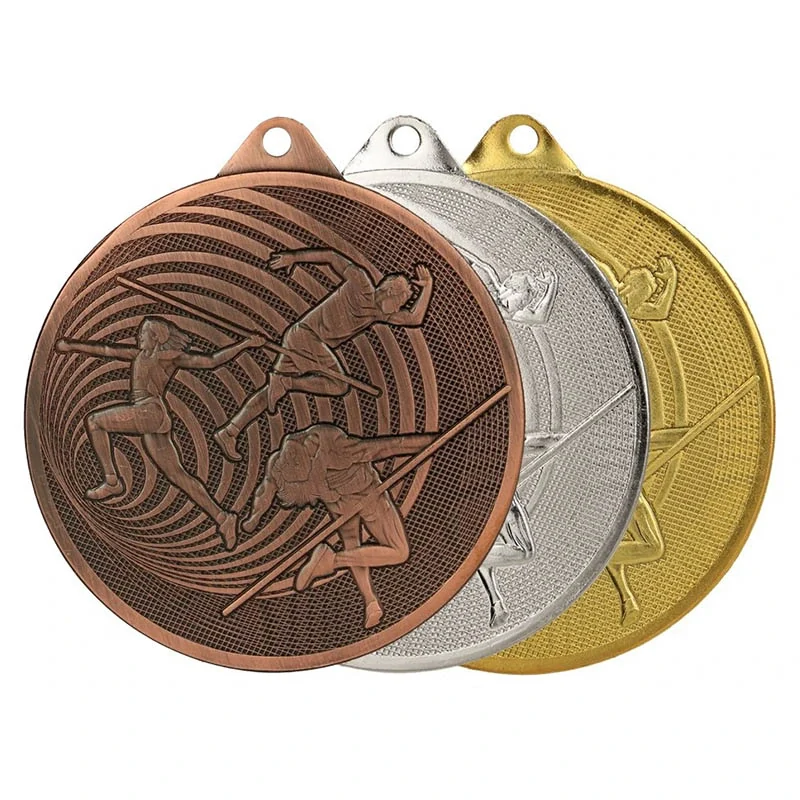 MMC3072/S - Atletika : Medaila kovová strieborná 70 mm