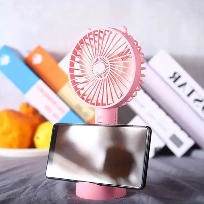 Kancelársky mini USB ventilátor ružový