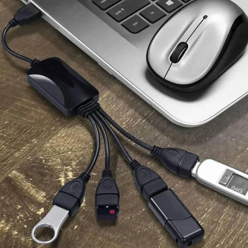 4-portový USB rozbočovač HUB 2.0