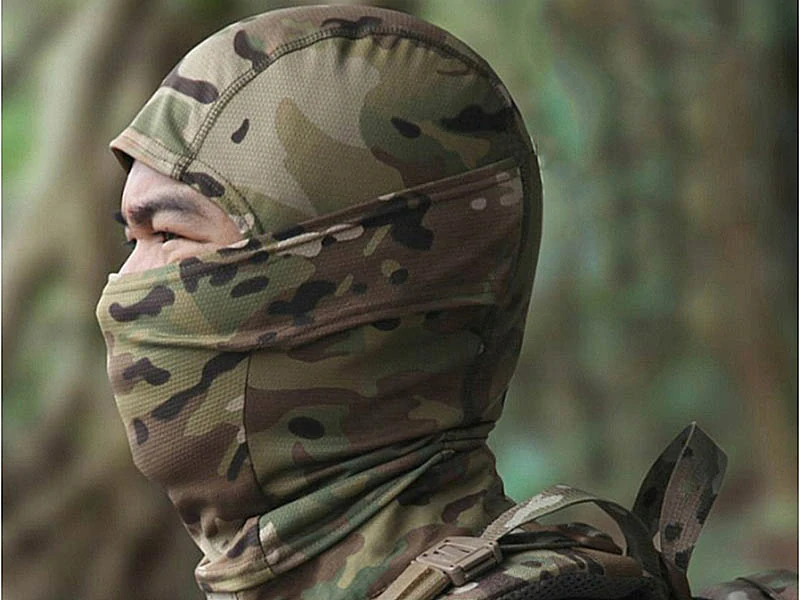 Termoaktívna kukla na hlavu zelená