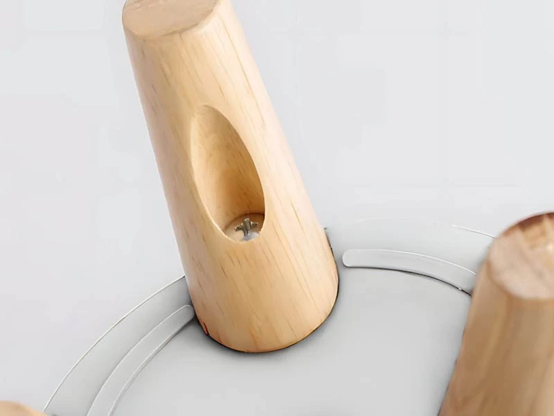 Kvetináč na nožičkách 21cm biely