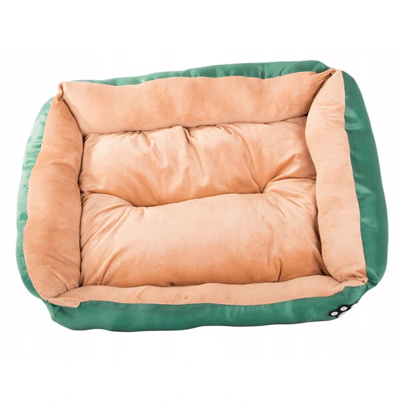 Pelech pre zviera s vankúšom 40x32cm zelený