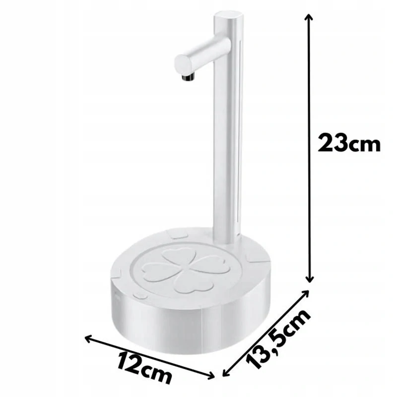 Automatická pumpa na vodu s USB nabíjaním a hadičkou do barela