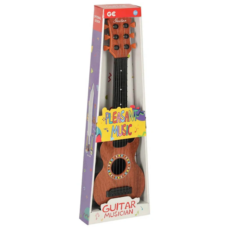 Detská drevená klasická gitara 6 strún 18"
