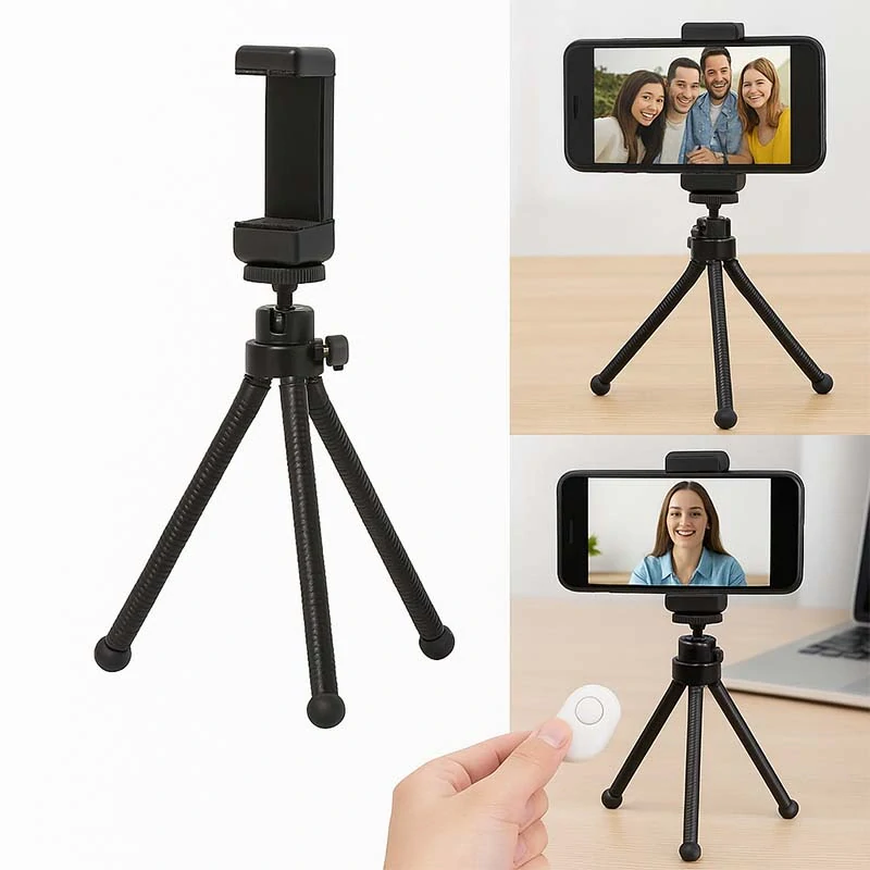 iTech - Selfie sada so statívom a diaľkovým ovládačom pre mobilné telefóny 