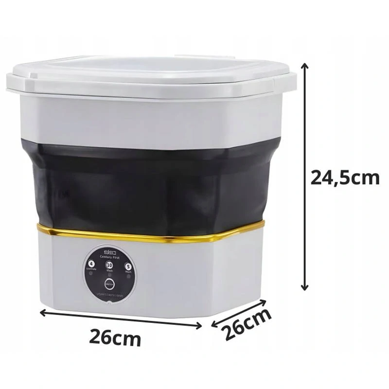 Skladacia cestovná mini práčka 6 l