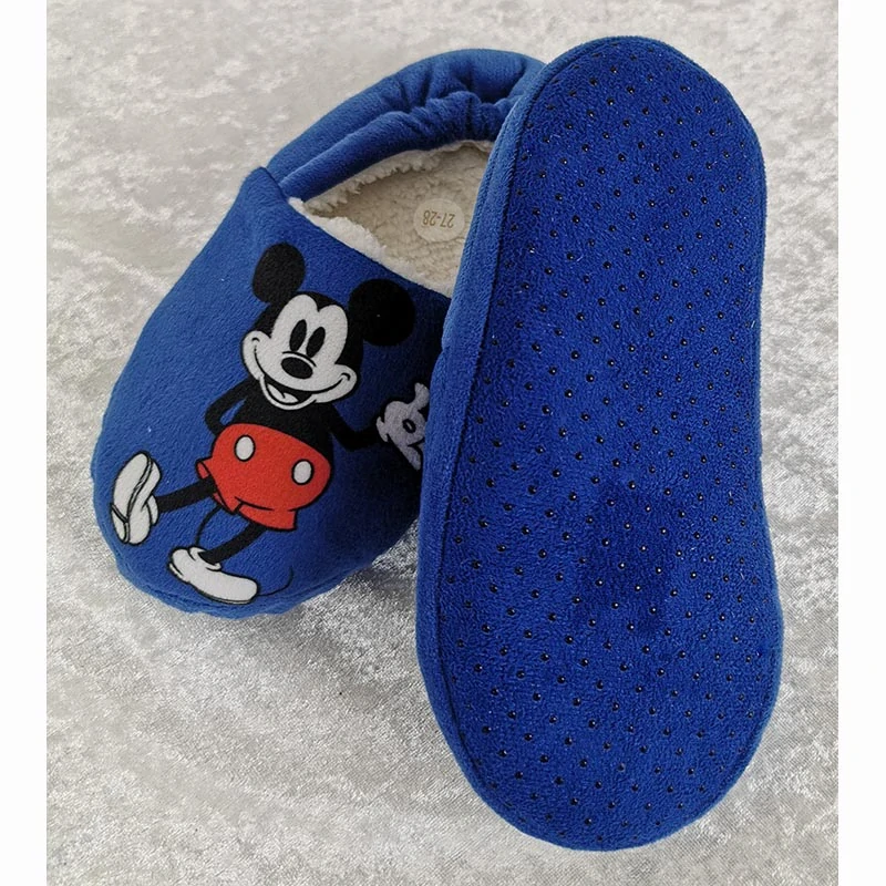 Detské papuče Mickey Mouse modré – veľkosť 23-24