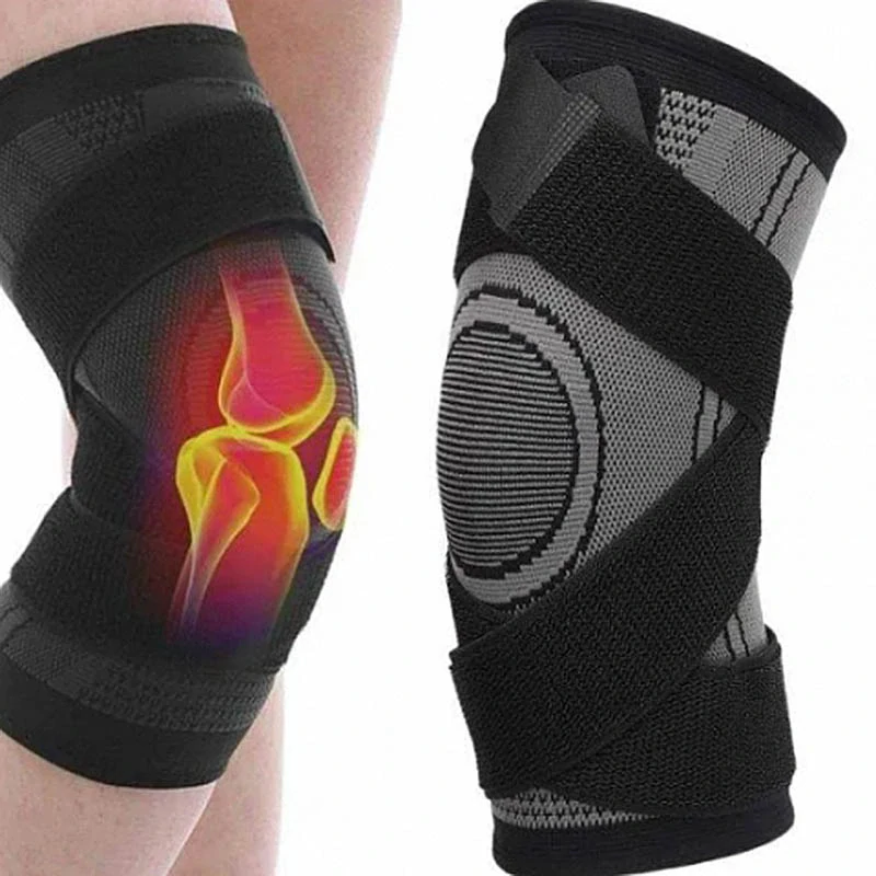 Elastická športová bandáž na koleno veľkosť L