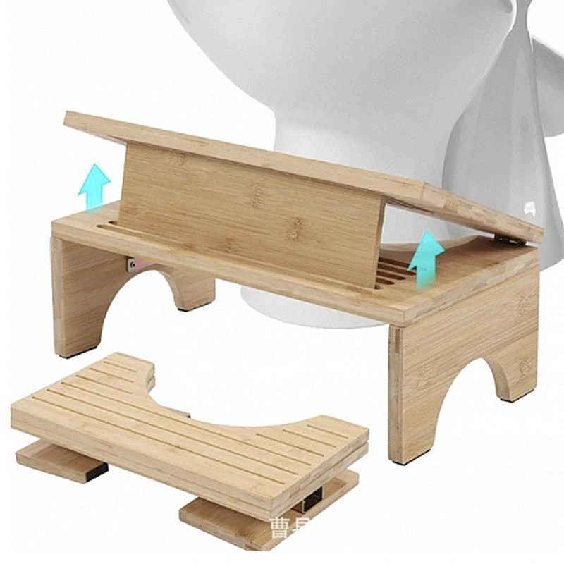 Podnožka k WC bambusová