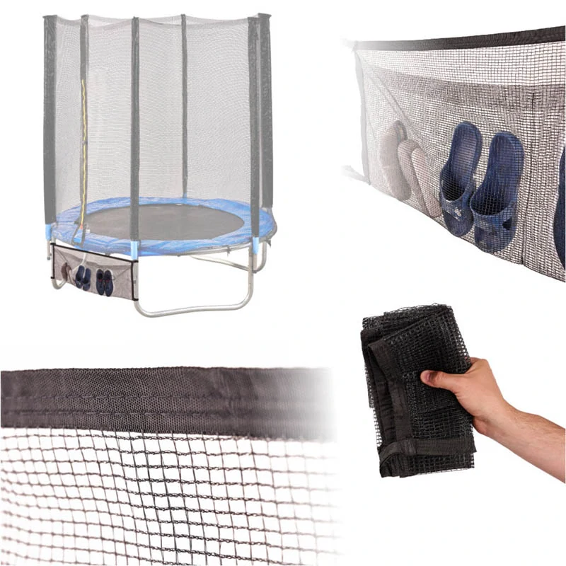 Spodná sieťová taška k trampolíne na topánky a drobnosti 110 cm