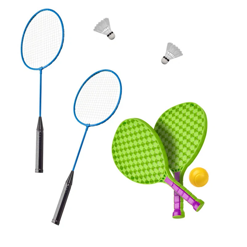 Športová sada pre deti 5v1 - bedminton, tenis, volejbal, basketbal a frisbee