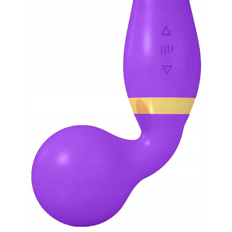 Masážna pomôcka na telo fialová
