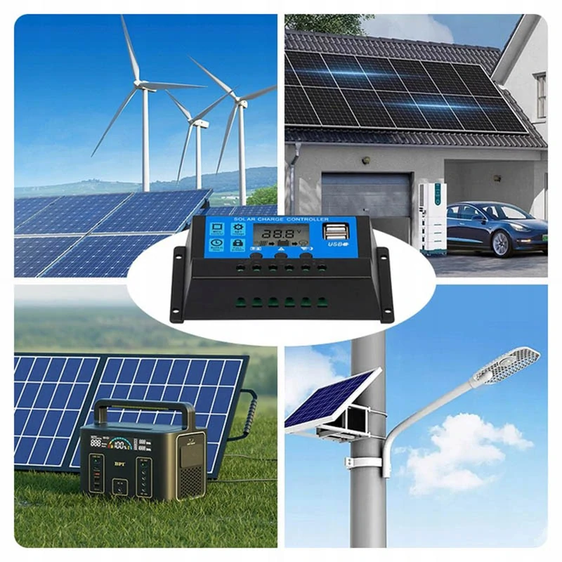Solárny regulátor nabíjania 60A 12V/24V PWM