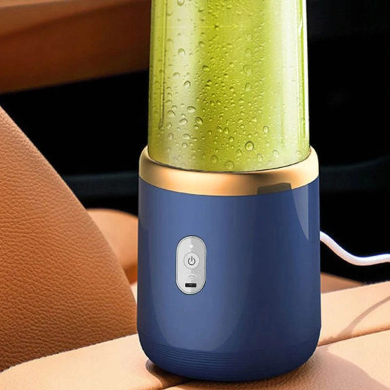 Prenosný smoothie blender USB 400 ml modrý