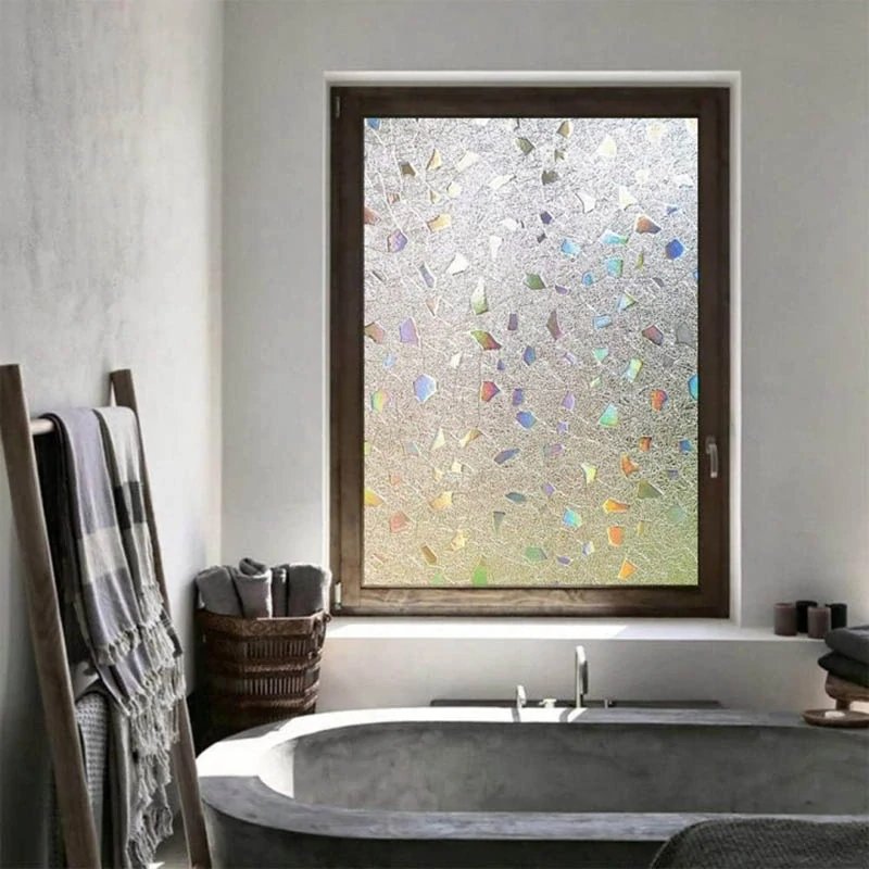 Matná okenná fólia mozaika Kamienky 200 × 60 cm
