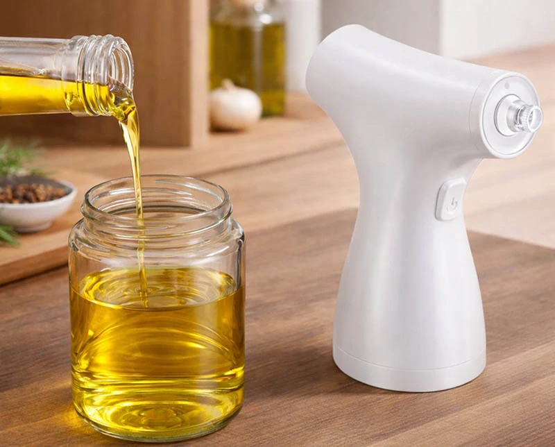 Elektrický rozprašovač na olej 200 ml biely