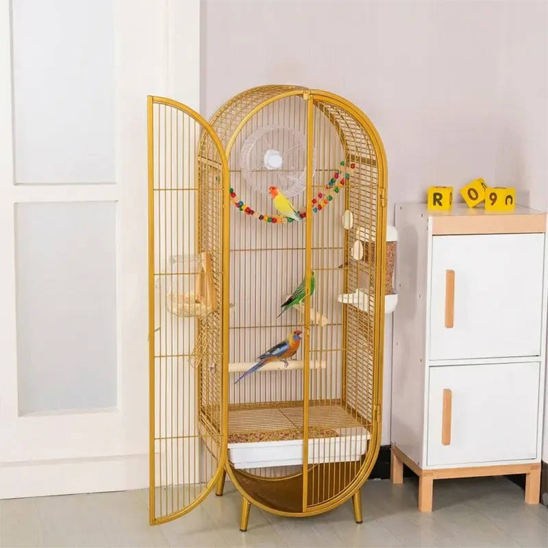 Zlatá voliéra pre vtáky NUXIE® RX25 100 cm
