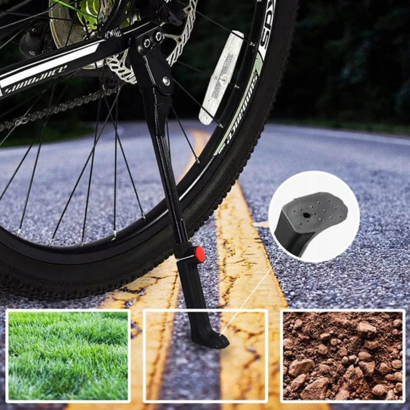 Bočný stojan na bicykel 24 – 29 palcov s tlačidlom PRESS