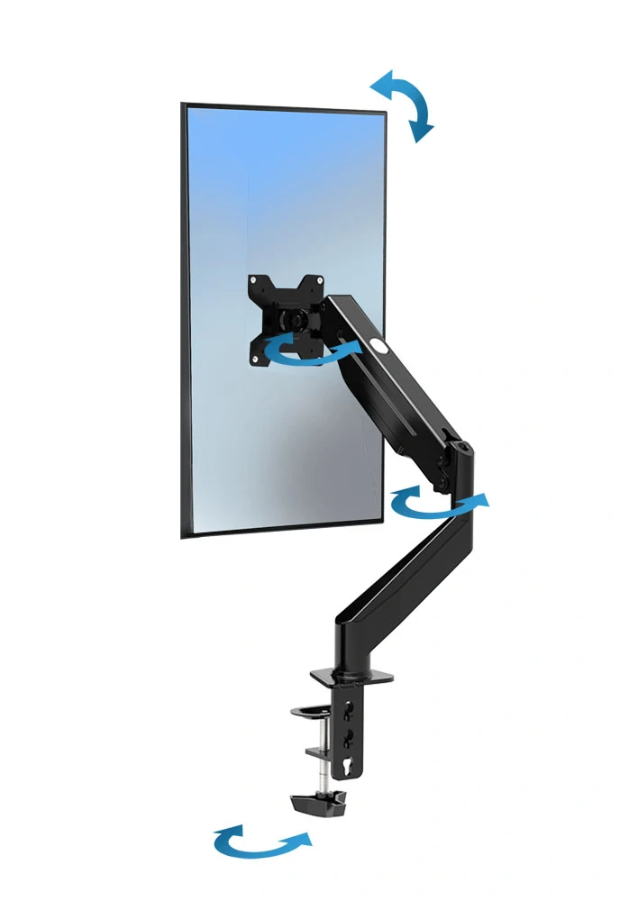 Držiak na monitor Esperanza FONOS 17"–27" s plynovou pružinou