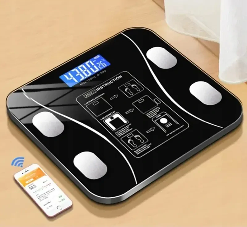 Inteligentná osobná váha s Bluetooth a analýzou tela do 180 kg