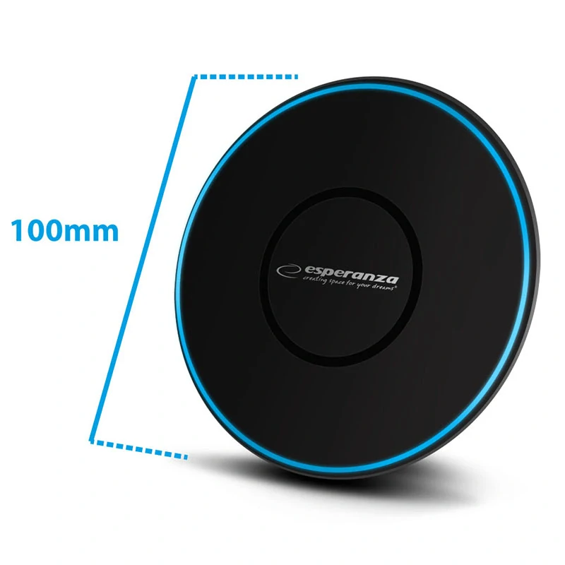 Bezdrôtová nabíjačka Esperanza QUANTUM 10 W