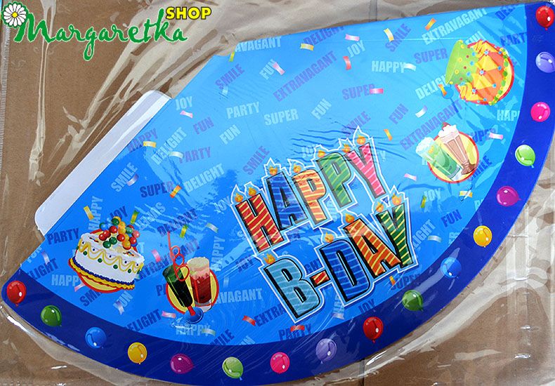 Čiapka Happy birthday