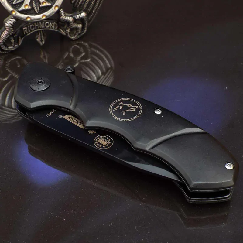 Vreckový nôž Kandar Wolf black 21/9cm