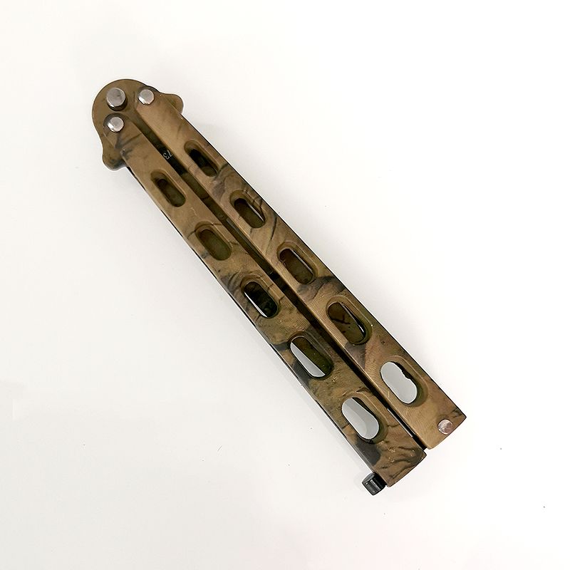 Nôž motýlik XXL 23/9cm camouflage