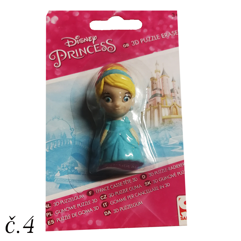 Guma disney postavička 3D