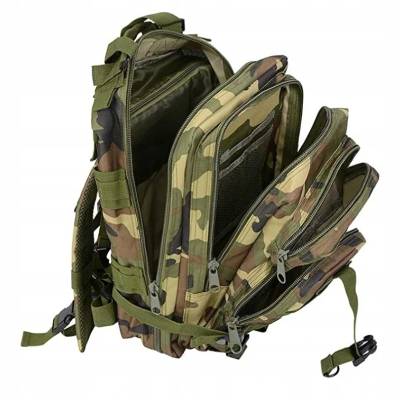 Turistický ruksak na outdoor a cestovanie 28 l kamufláž