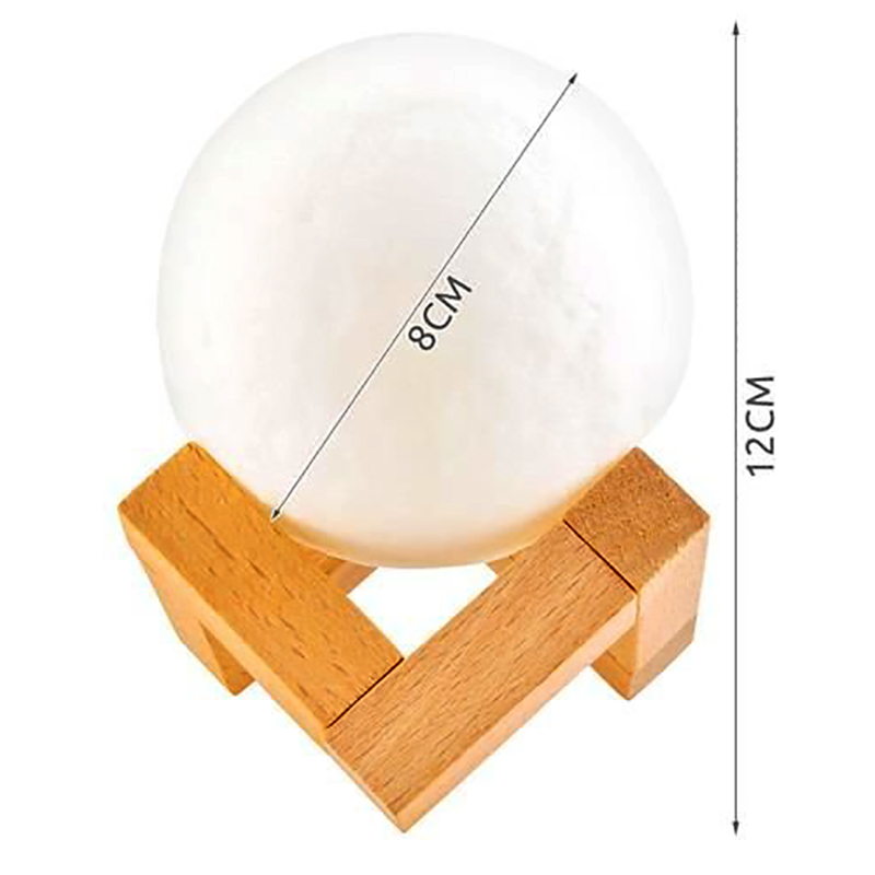 Lampa nočná Mesiac 8cm