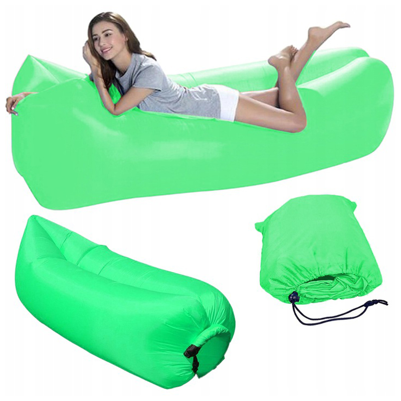 Lazy bag - Nafukovacia sofa zelená
