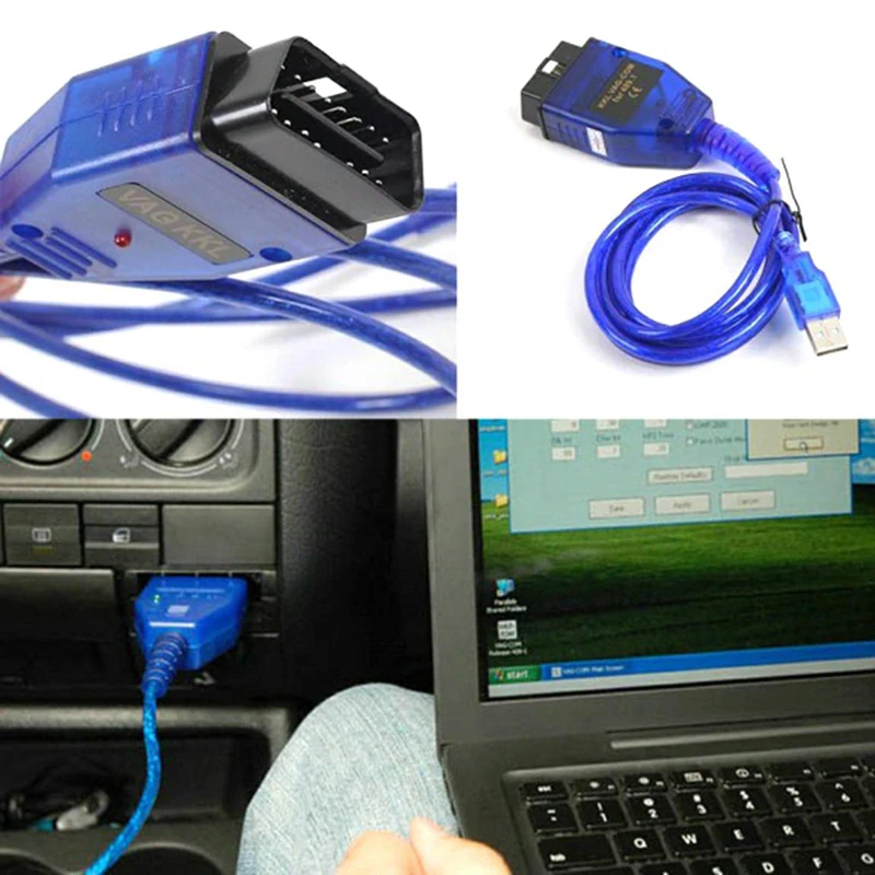 Diagnostický kábel VAG USB OBD II-4 XLINE