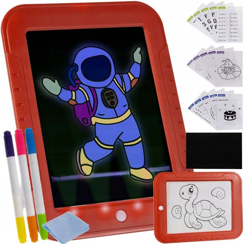 Magická LED tabuľka na kreslenie svetlom