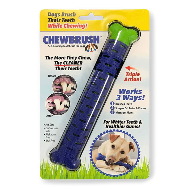 Chewbrush hračka s kefkou na zuby pre psa