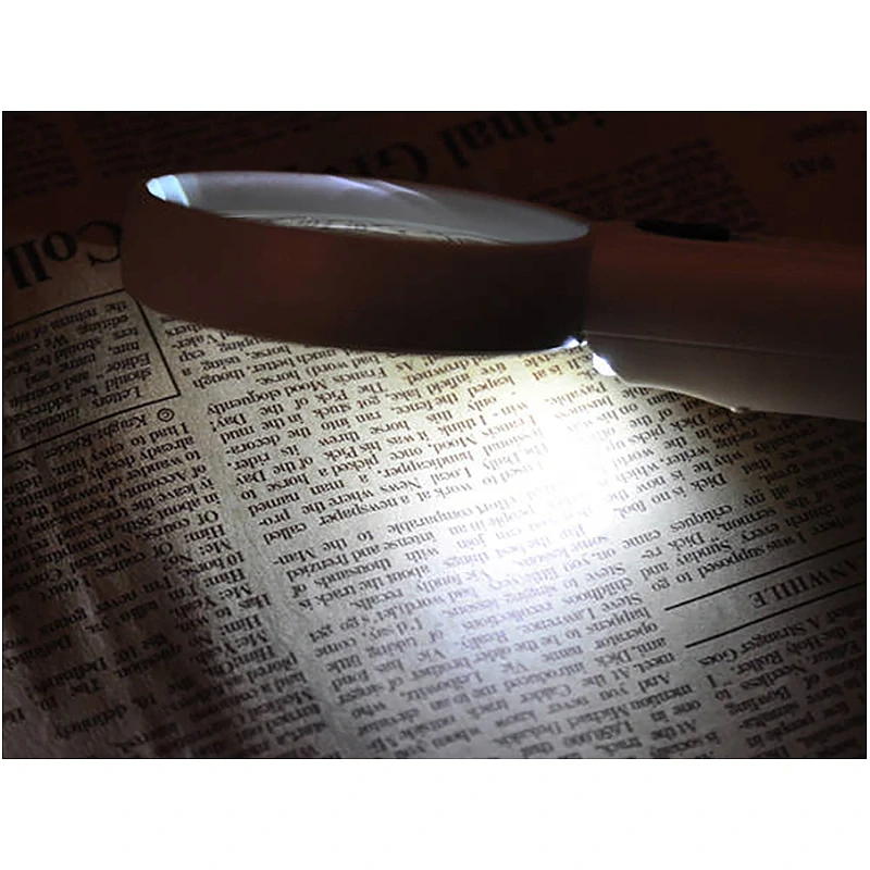 Lupa LED 3x 75mm