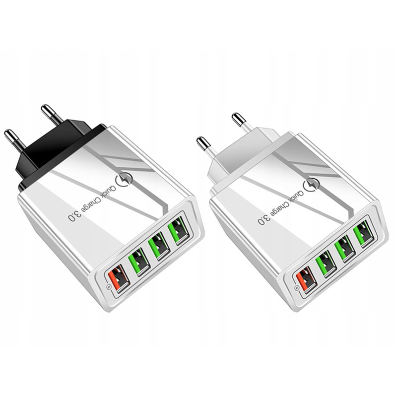 Sieťová nabíjačka 4xUSB 3.0