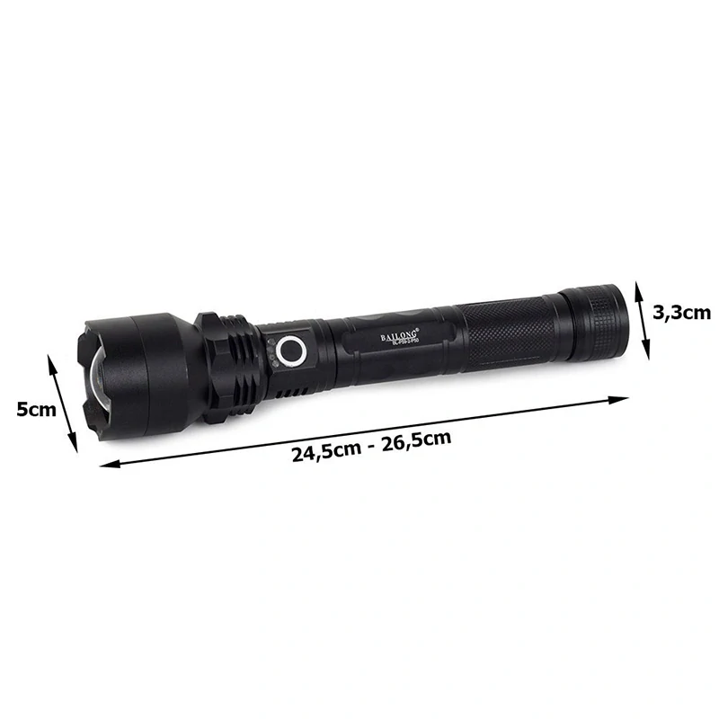 LED Baterka BAILONG BL-XHP59