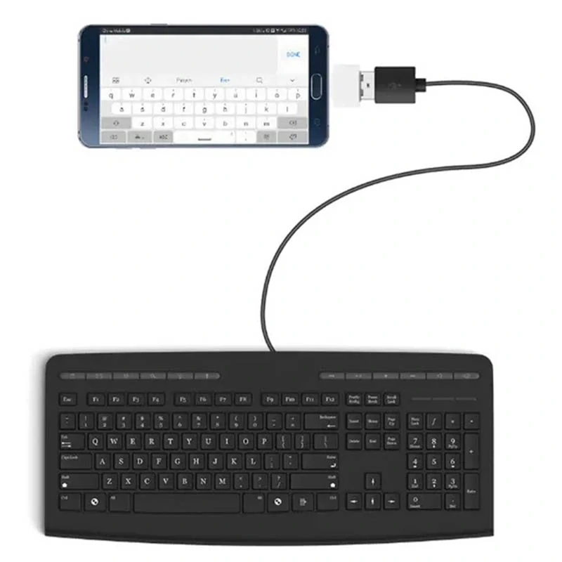 Adaptér MicroUSB - USB typu A